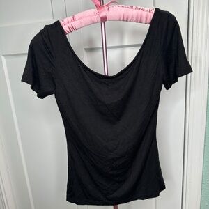 Amour vert small made in usa black t shirt